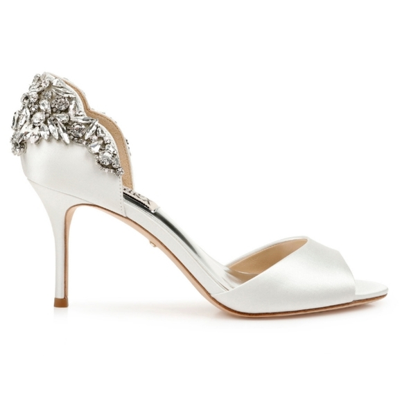 NWT Badgley Mishka wedding shoes - Picture 1 of 8